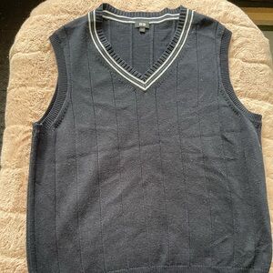 Navy Uniqlo Sweater Vest